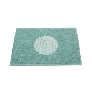 Tappeti in plastica, Tappeto Vera Pop, 70 x 50 cm, giada - turchese pallido, Verde