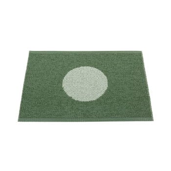 Tappeti in plastica, Tappeto Vera Pop, 70 x 50 cm, foglia - menta nebbiosa, Verde