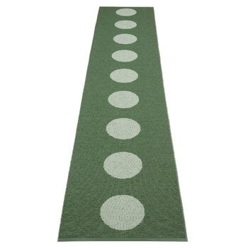 Pappelina Tappeto Vera Pop, 70 x 360 cm, foglia - menta nebbiosa, immagine prodotto