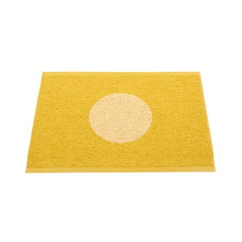 Tappeti in plastica, Tappeto Vera Pop, 70 x 50 cm, senape - giallo pallido, Giallo