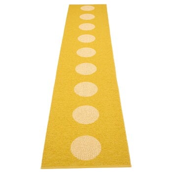 Pappelina Tappeto Vera Pop, 70 x 360 cm, senape - giallo pallido, immagine prodotto