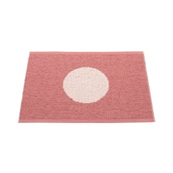 Tappeti in plastica, Tappeto Vera Pop, 70 x 50 cm, blush - rosa perla, Rosa