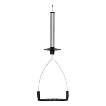 Cucina, Schiacciapatate Steely, 28 cm, Nero