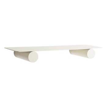 Wall shelves, Pipeline Duo wall shelf, pearl white, White