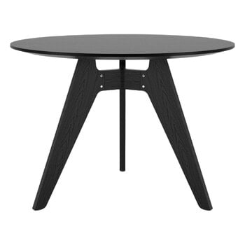 Poiat Lavitta ruokapöytä, pyöreä, 100 cm, musta, tuotekuva