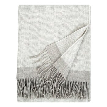 Couvertures, Plaid Rauha, 13 x 180 cm, blanc - beige, Beige