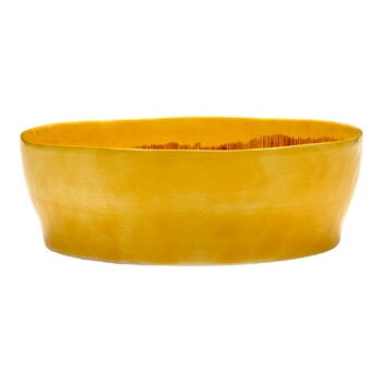 Bowls, Feast salad bowl, yellow - red, Yellow