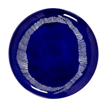 Serax Feast plate, M, 2 pcs, blue - white, product image