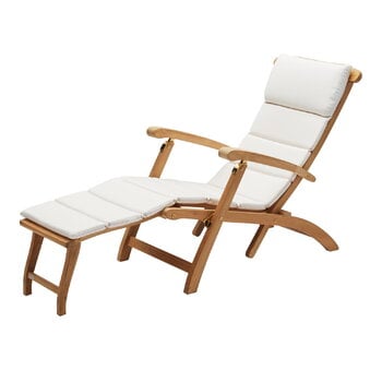 Skagerak Barriere deck chair cushion, white