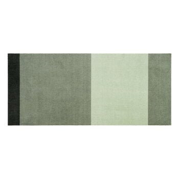 Tica Copenhagen Stripes Horizontal matta, 90 x 200 cm, grön