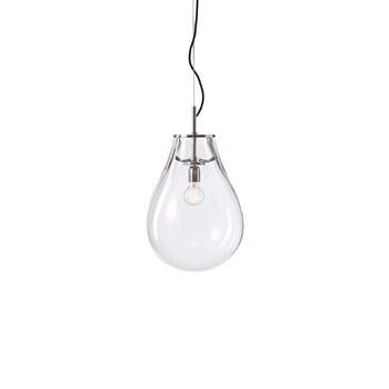 Pendant lamps, Tim pendant, small, clear - silver, Silver