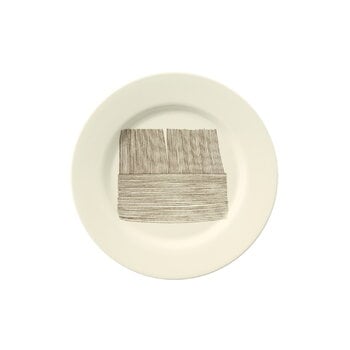 Plates, Plate, 18 cm, Orto - brown, White