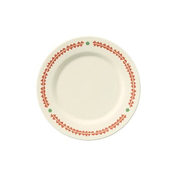 Sabato Plate, 18 cm, Tetto - red, product image