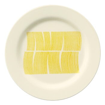 Sabato Plate, 24 cm, Orto - yellow, product image