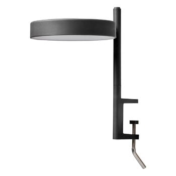 Lampes de bureau, Lampe à pince w182 Pastille c1, noir graphite, Noir