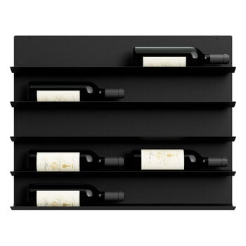 Nichba Wine rack, black