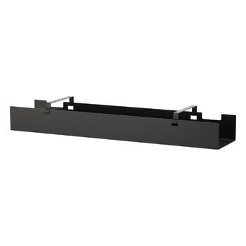 Shelving units, String Works cable tray, black, Black