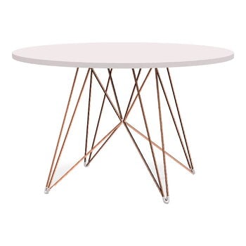 Magis XZ3 table, 120 cm, white - copper