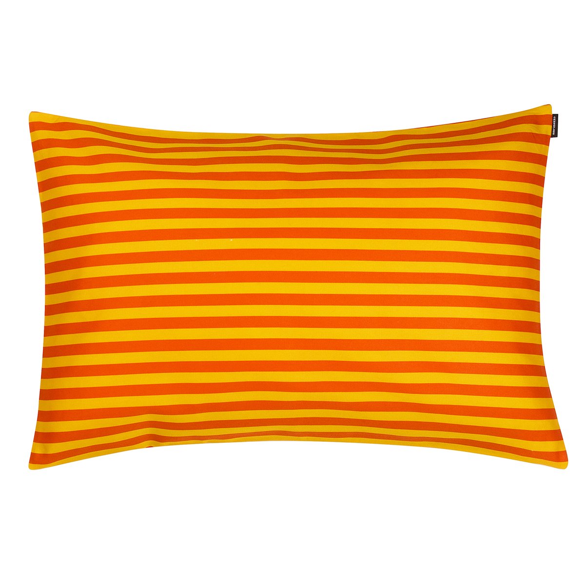 Marimekko Tasaraita tyynynpäällinen, oranssi - keltainen | Käytetty design  | Franckly
