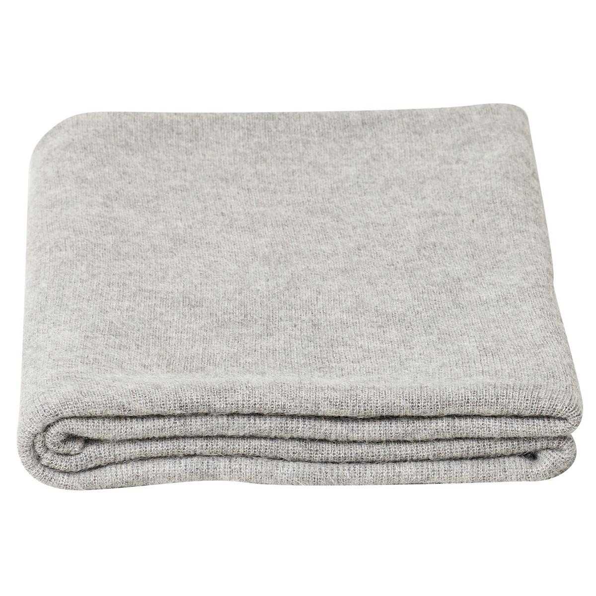 Form & Refine Aymara blanket, light grey | Finnish Design Shop