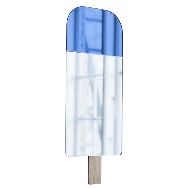 EO Ice Cream mirror, blue | Pre-used design | Franckly