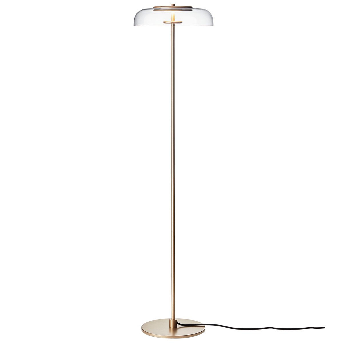 Nuura Blossi Floor Lamp 29 Cm, Nordic Gold - Clear