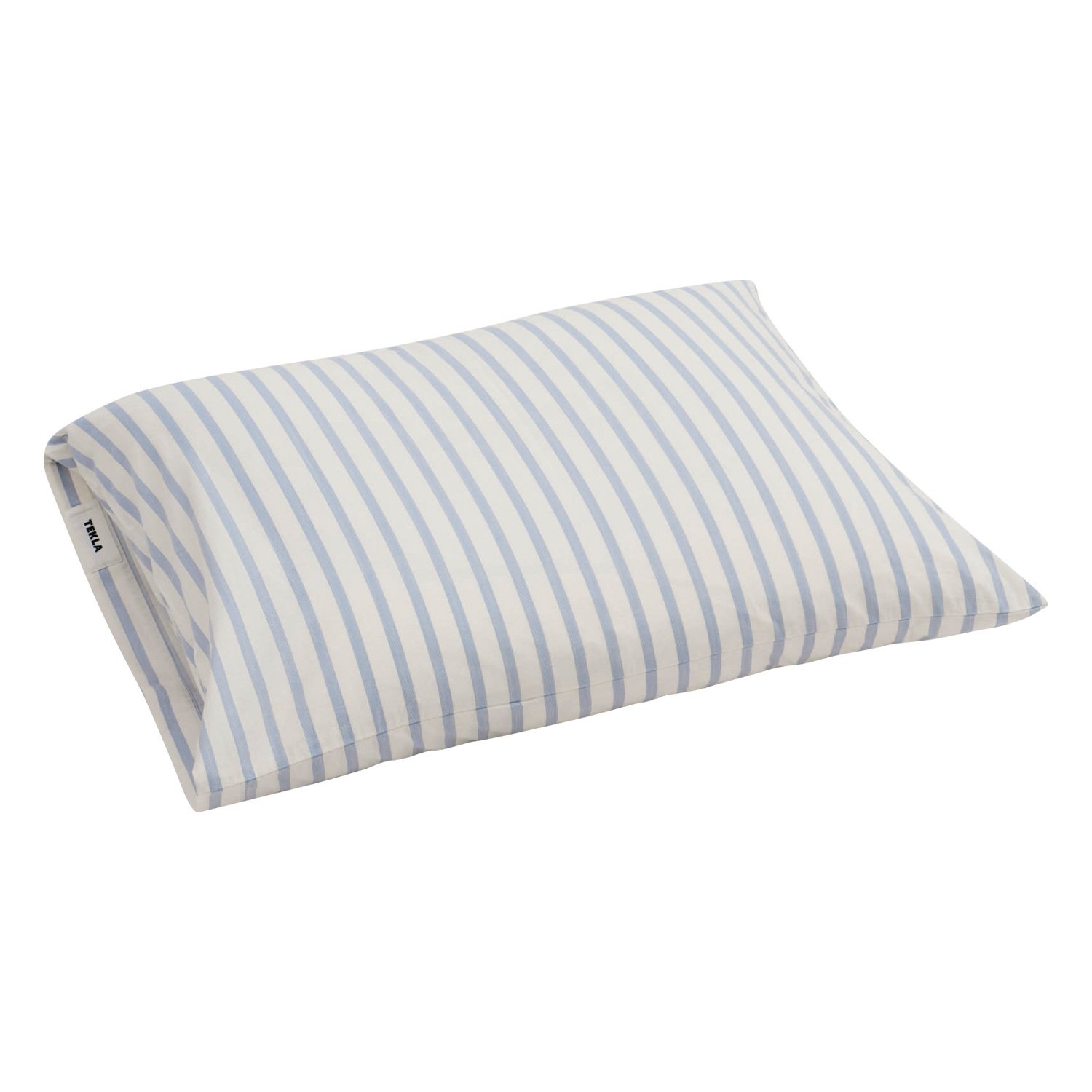 Percale pillow sham – Soft Grey | Tekla Fabrics