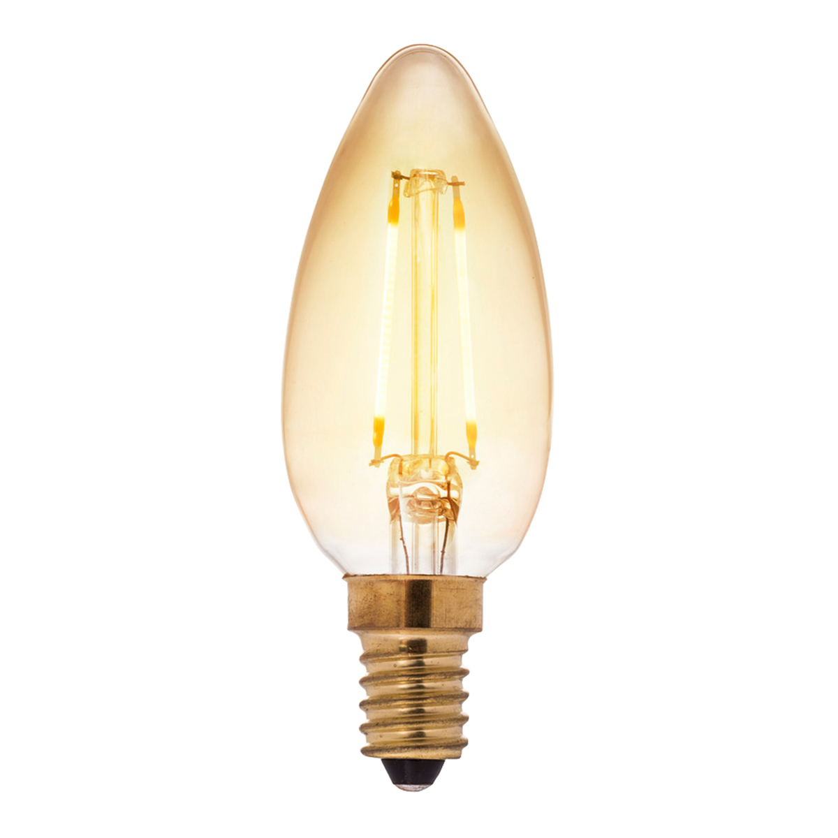 Airam LED Decor Amber kynttilälamppu 4,5W E14 360lm, himmennettävä