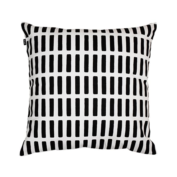 Artek Siena Cushion Cover 40 X 40 Cm Black White Finnish Design Shop