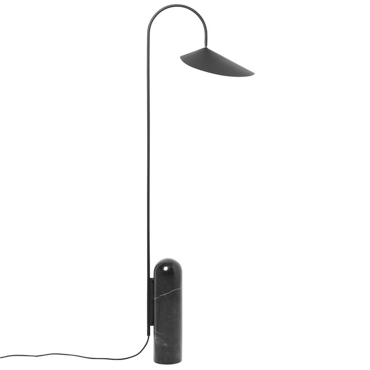 Uitlijnen Verleden Onheil Ferm Living Arum floor lamp, black | Finnish Design Shop