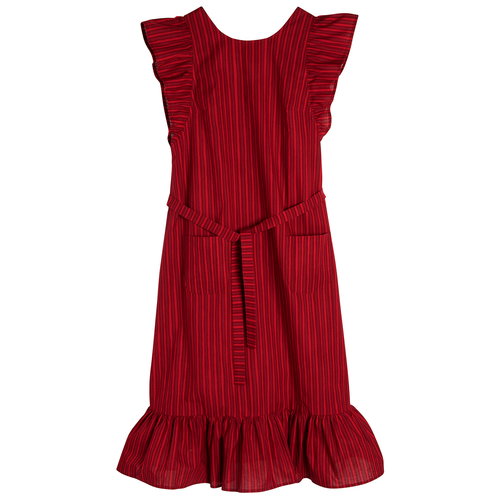 Marimekko Mari Apron dress, dark red - red | Pre-used design | Franckly