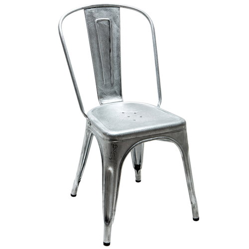 Tolix A Chair Galvanized For Outdoors Pre Used Design Franckly