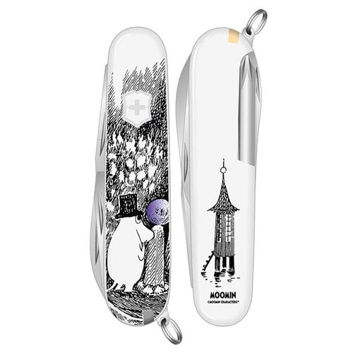 Victorinox Moomin pocket knife, Moomintroll and Groke