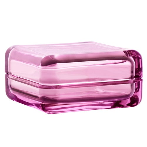 Iittala Vitriini box 108 x 108 mm, sweet pink | Pre-used design