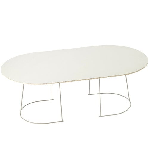 Muuto Airy coffee table, large, offwhite Finnish Design Shop