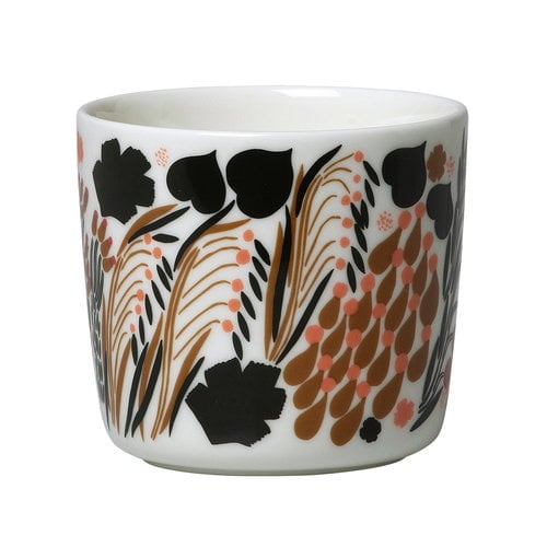 Marimekko Oiva - Letto coffee cup w/o handle 2 dl, white-green-black |  Pre-used design | Franckly