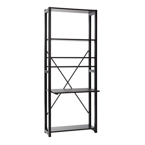 Lundia Classic shelf with working space, black | Pre-used design | Franckly