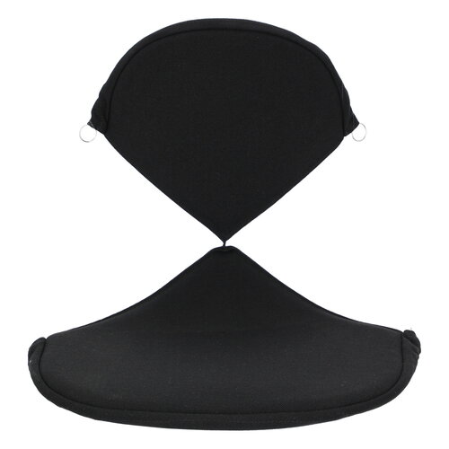 Vitra Wire Chair seat and back pad, Bikini, Hopsak 66 musta Preused