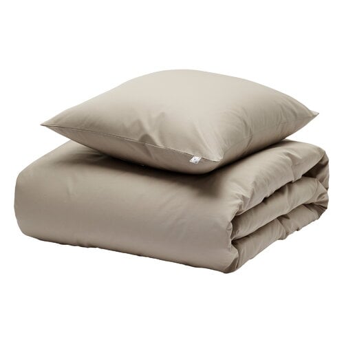 09-01 Unten duvet cover set, dark sand