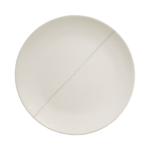 Serax Zuma starter plate, S, 23 cm, salt | Pre-used design | Franckly