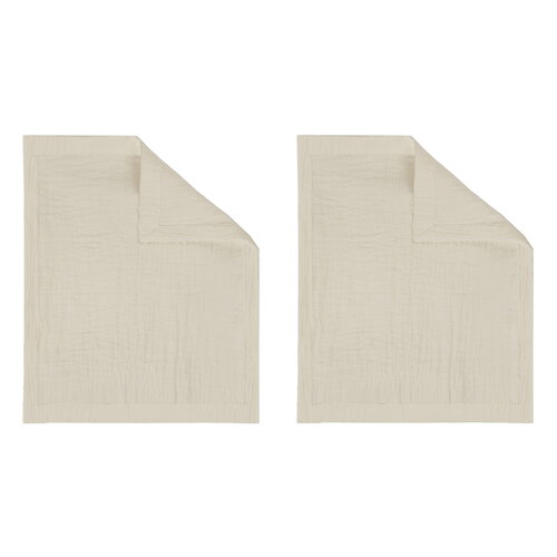 Set Cucina 3 Pezzi In 100% Cotone Verde: 1 Panno Terry 50x50 Cm + 2 Tovaglioli Coordinati - 4