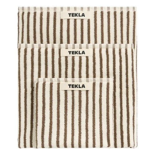 Terry towel, kodiak stripes