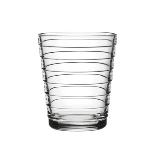 Iittala Aino Aalto tumbler 22 cl, clear, set of 2 | Finnish Design Shop