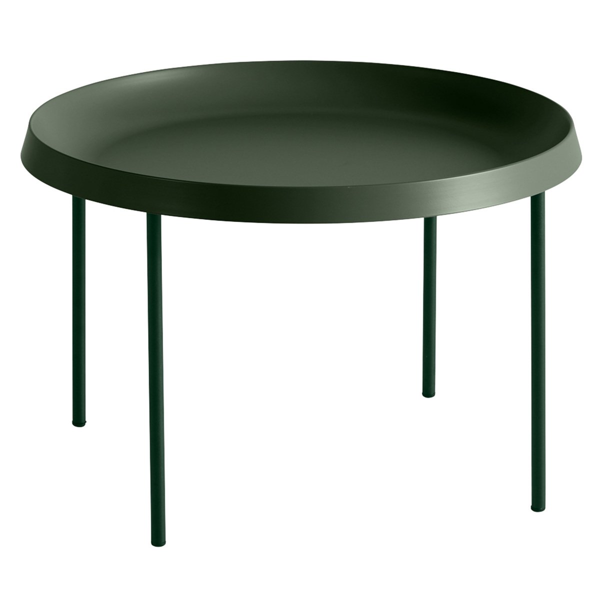 HAY Tulou coffee table 55 cm, green | Finnish Design Shop