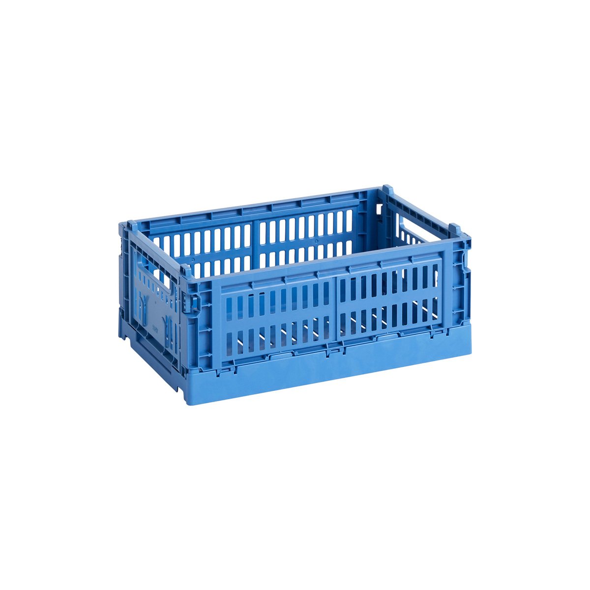 HAY Colour Crate kori, S, kierrätysmuovi, electric blue
