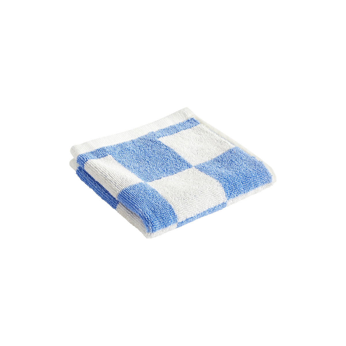 Dish Cloth, Blue and White Check