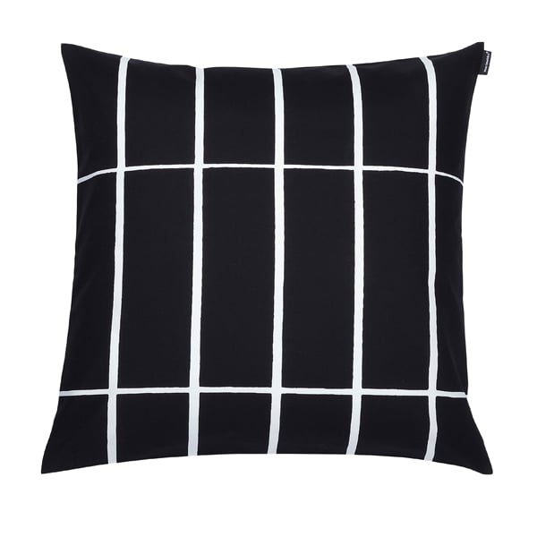 Marimekko Tiiliskivi tyynynpäällinen, 50 x cm, musta-valkoinen