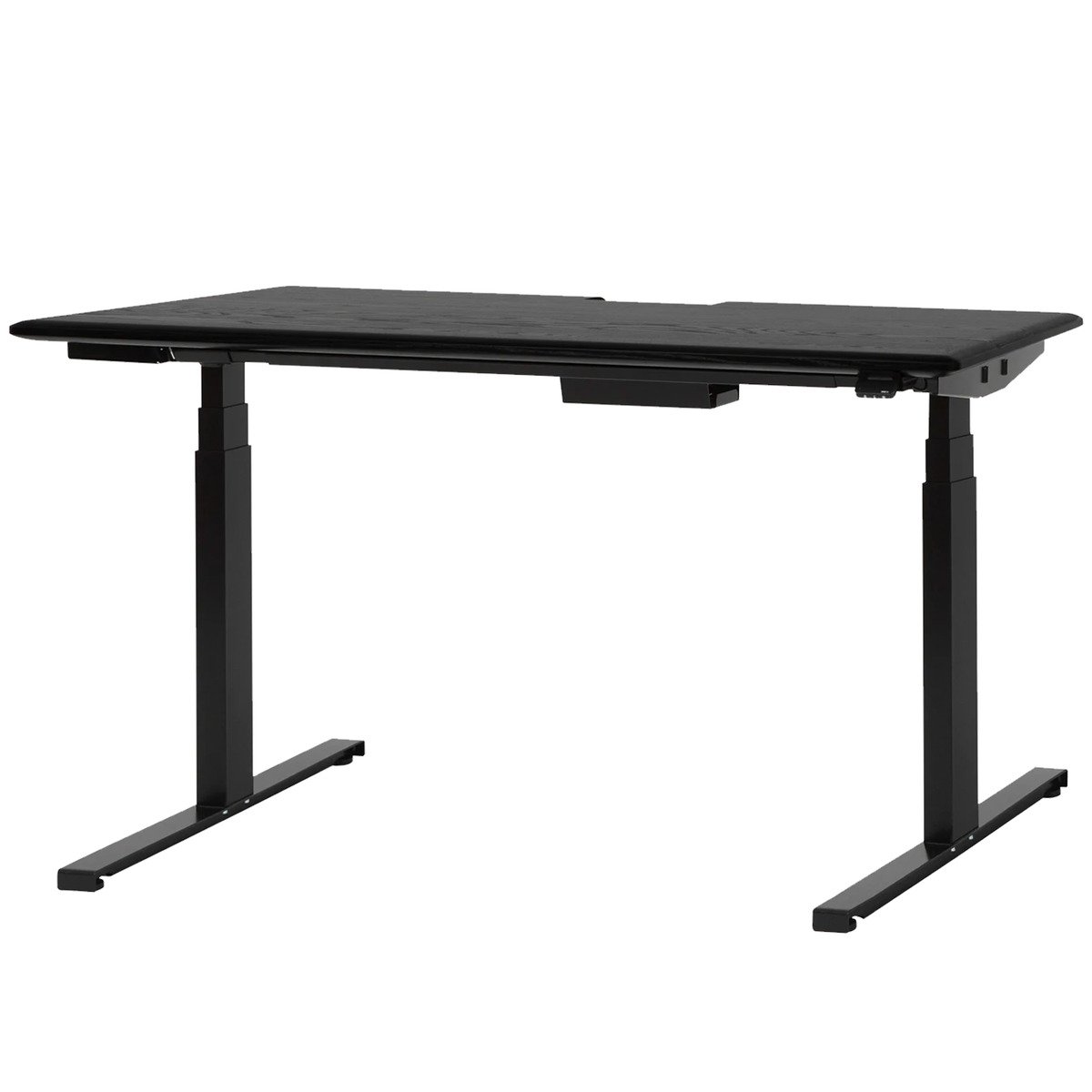 Hem height desk, 140 x 70 cm, black | Finnish Shop
