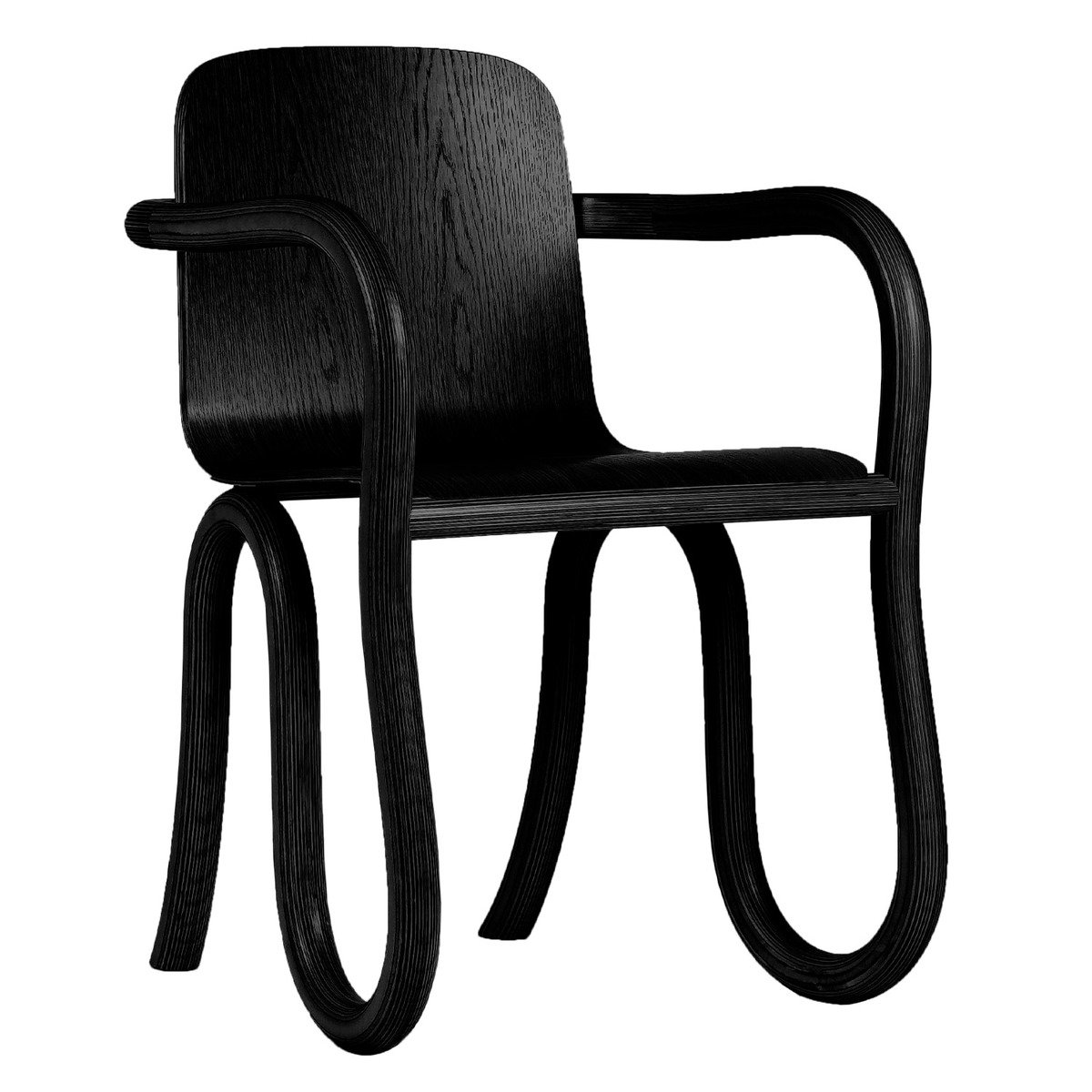 Made by Choice Kolho ruokapöydän tuoli, musta tammi
