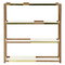 Adea The Botanic Shelf, natural oak - brass